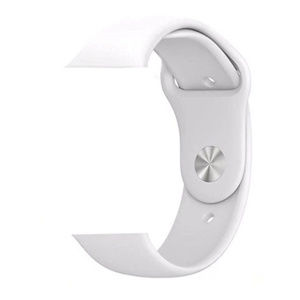 NEW WHITE Sport Silicone Band Apple Watch